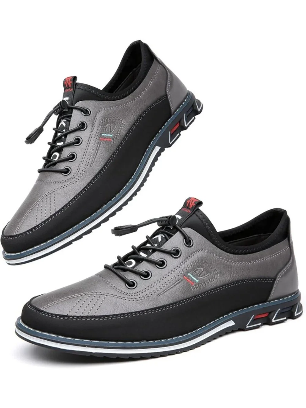 Stylish Men's Leather Oxford Loafers - Casual Driving, Office, Walking Shoes